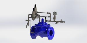 China Nylon Reinforcement Surge Anticipating Valve Anti Water Hammer Available wholesale