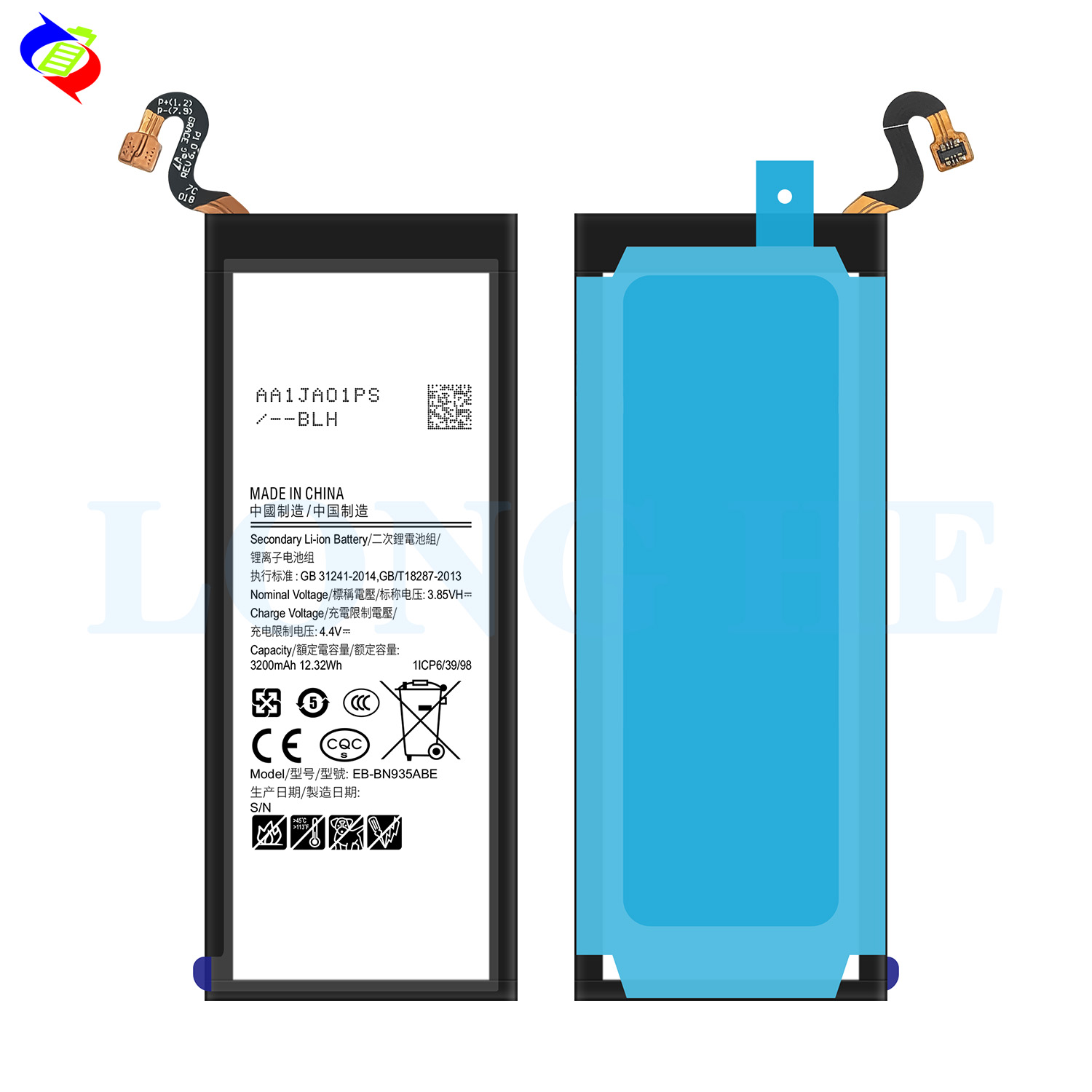 3500mAh EB-BN935ABE Battery for Samsung Note 7 Note7 Duos Note FE Note Fan Edition