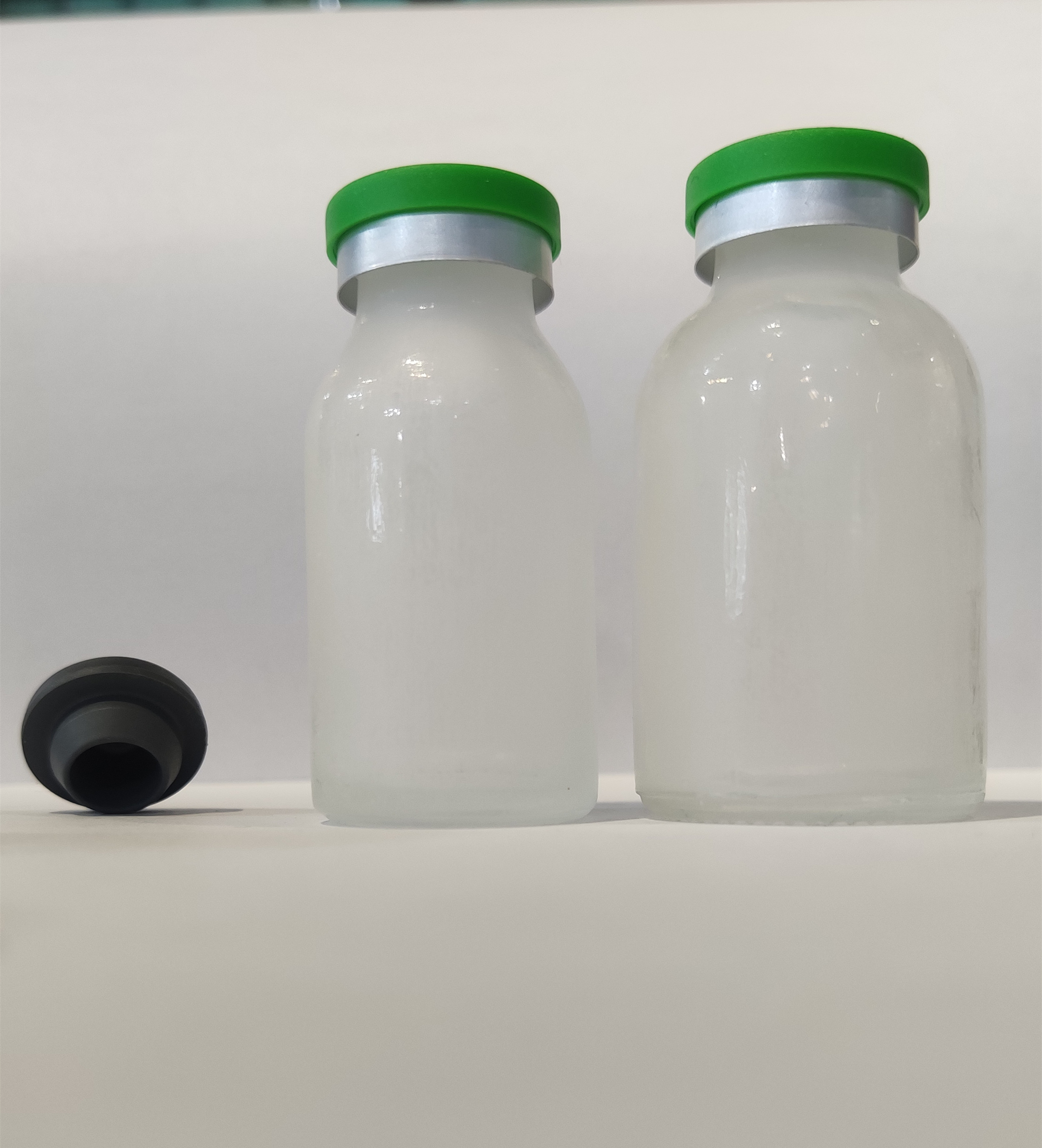 15ml Glass Vials Hot Stamping Surface Handling For Medicine Bottles Base Material Glass