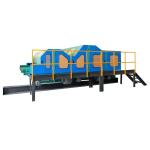 Nonwoven fabric making fiber carding machine