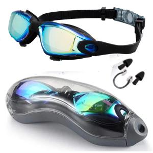 UV Resistance Adult Swimming Glasses Customized Anti Mist Swimming Goggles