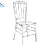 Luxury Gold Metal Party Tent Accessories Banquet Chair With Cushion For Wedding