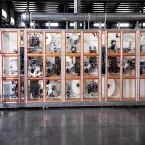 China Fully Automatic Adult Diaper Making Machine With Long Service Life wholesale