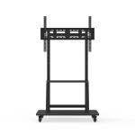 Modern Universal TV Stand Base Moveable Height Adjustable With Wheels