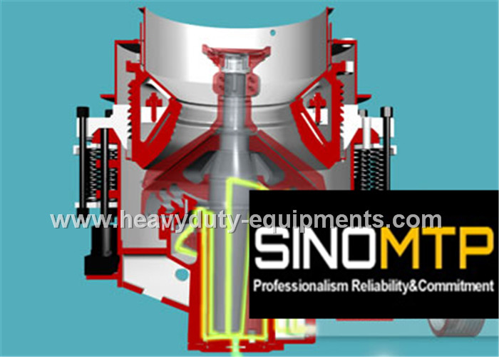 Building Construction Stone Crusher Machine , Sinomtp CS Cone Crusher 6 kw - 240 kw