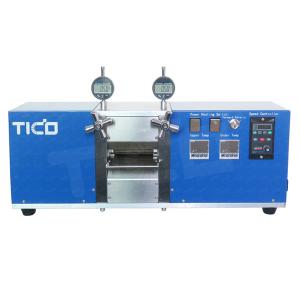 China HRC62 Battery Calendering Machine Adjustable Electrode Rolling Press Machine 720W wholesale