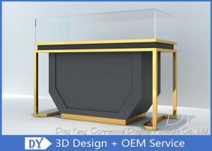 China Fashion Attractive Gray Jewelry Store Showcases / Big Storage Jewelry Display Cases wholesale