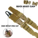 Adjustable Tactical Gun Sling Rope Wide Shoulder Strap Cover