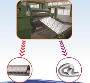 China 0.09MM - 0.15MM Industrial Aluminum Foil Temper O For Flexible Air Duct wholesale