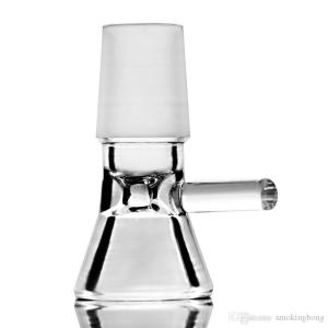 China Hookah Male Glass Water Bong Bowl 14mm Smoking Clear Glass Tobacco wholesale