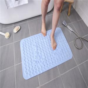 China Waterproof Quick Drainage PVC Bath Mat Shower Tub Floor Mat wholesale