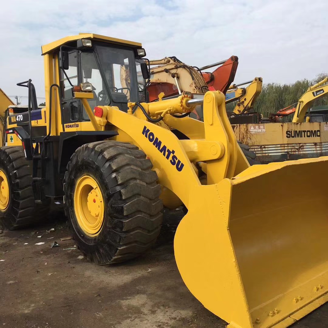 loaders for sale looking for wa470-3 used komatsu engine loader  from china made in japan