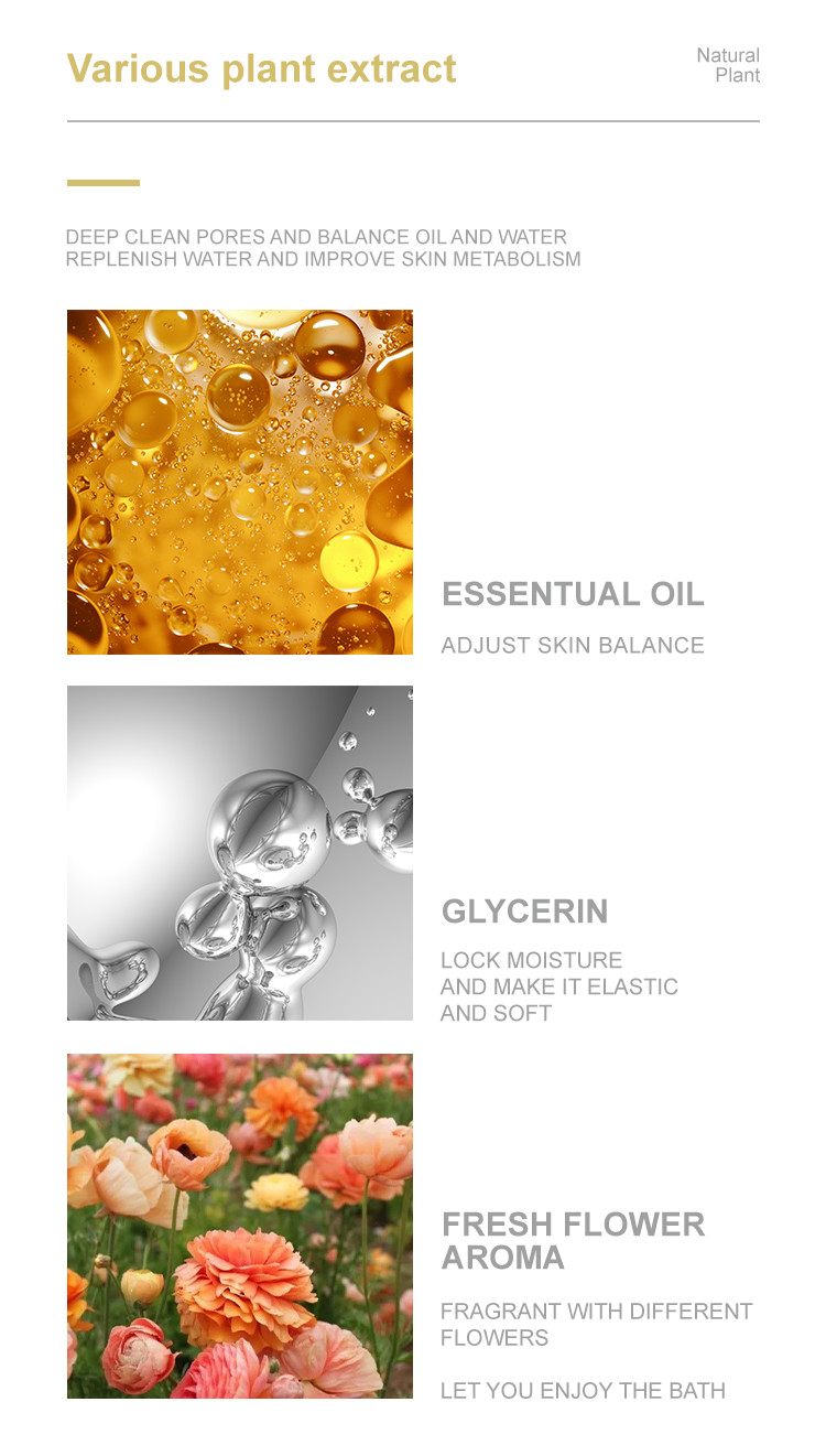 400ml Fragrance Body Wash Different Flavor Choice For Shower Gel
