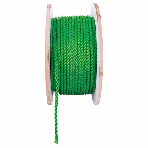 Yellow PP 3mm 4mm 5mm 6mm 8mm Twist Rope Bundling Rope Customized 200m/220m YLY-C029