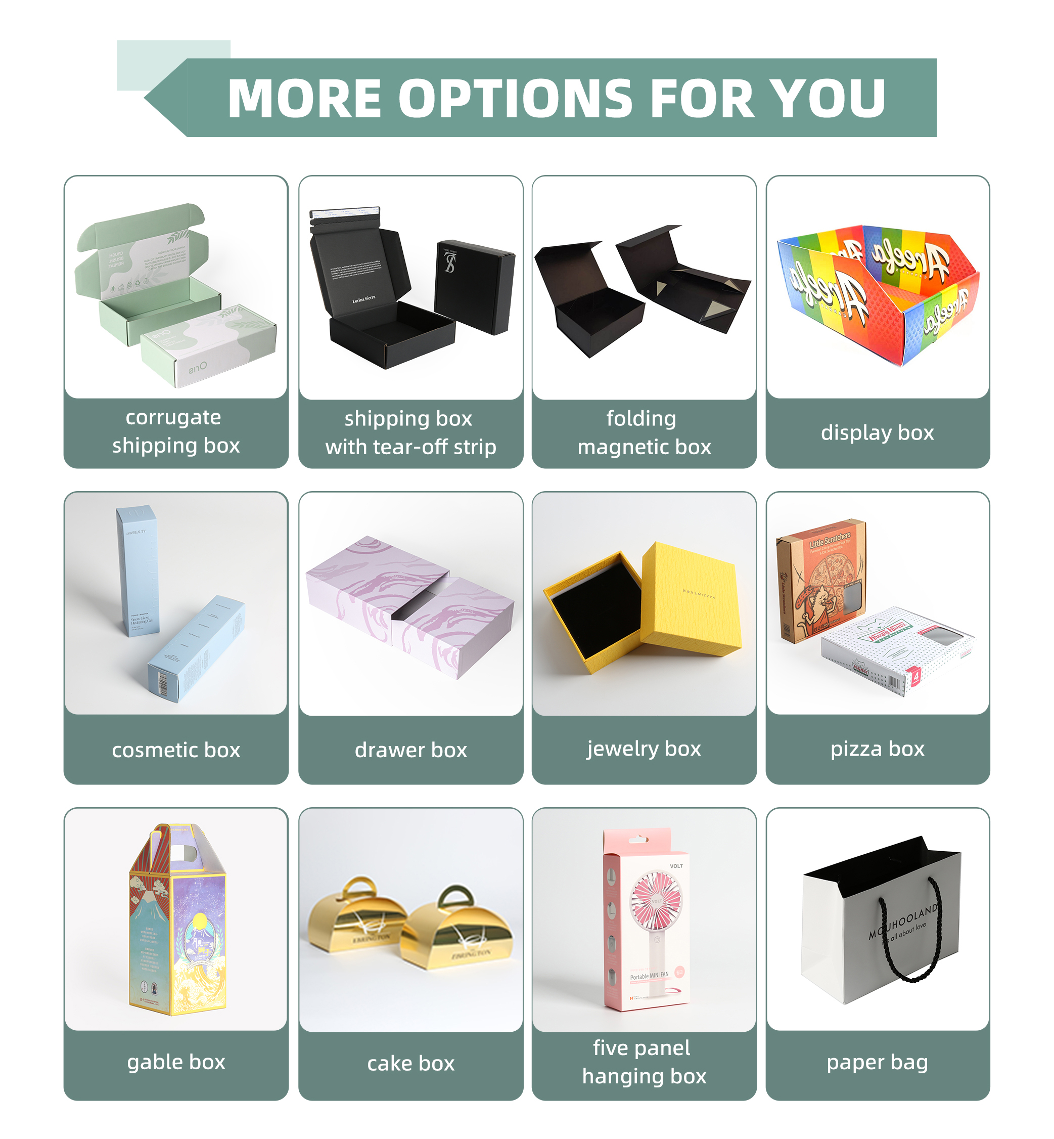 Custom Printed Pizza Boxes Paperboard Rectangular Pizza Shipping Boxes Custom Size
