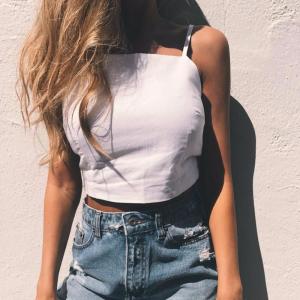 China Square Neck Spaghetti StrapMini Top wholesale