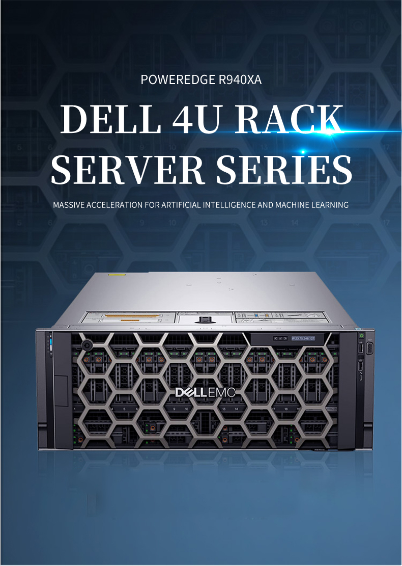 Dell EMC Server PowerEdge R940xa 4U Rack Storage Server r940xa 4u server case