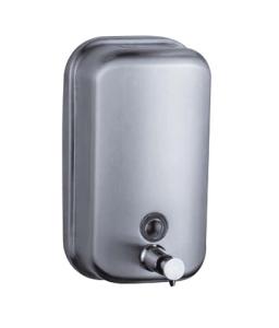 China Brushed Finish Manual 28Oz Wall Mounted Soap Dispenser wholesale