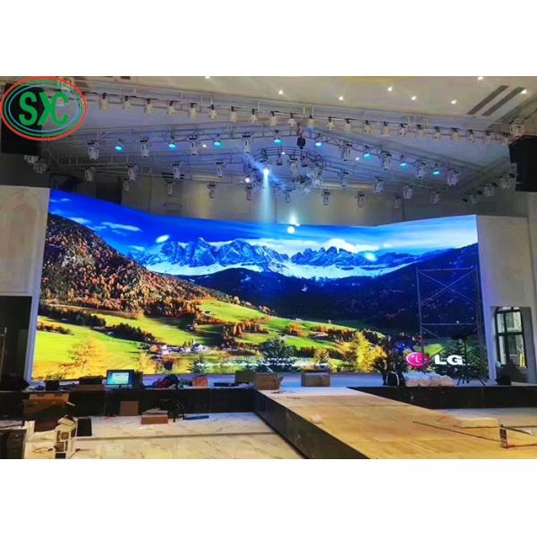 100000 Hours Lifespan P3.91 Indoor LED Mesh Curtain Signage Display with 65410