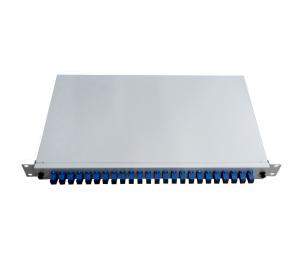 China 12FO Rack Mount 1u 24fibers Splicing Patch Panel wholesale