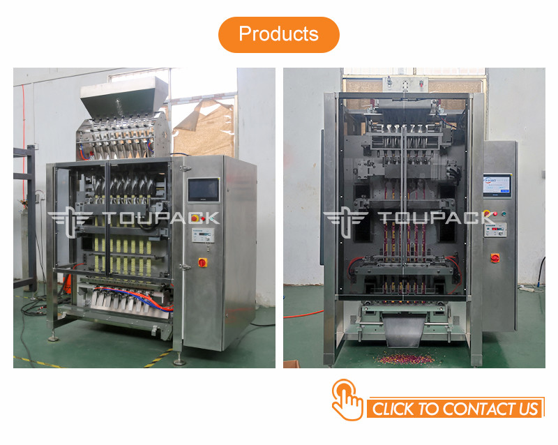 High Accuracy 5g Desiccant Sugar Packing Machine Multi Lane Granule Packing Machine