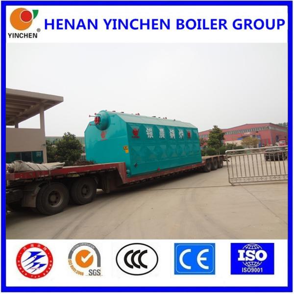 Yinchen Brand 4000Kg-20000Kg Safety Valve SZL Series Boiler For Garment