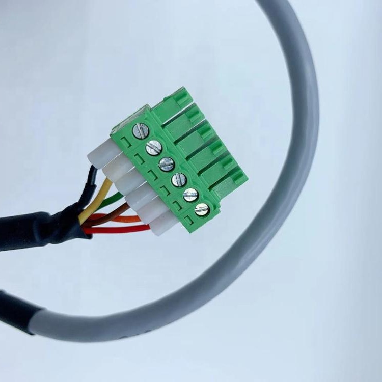 Green Terminal Block Industrial Wire Harness 5.08mm Pitch PCB Pluggable Terminal Block