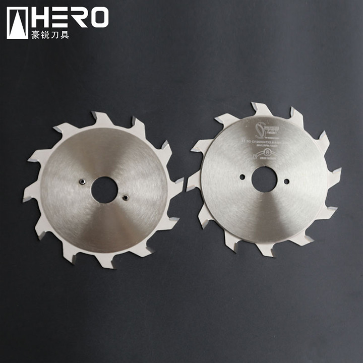 Adjustable Scoring Saw Blade 100mm 120mm Small Diameter Germany 75 CR1 Material