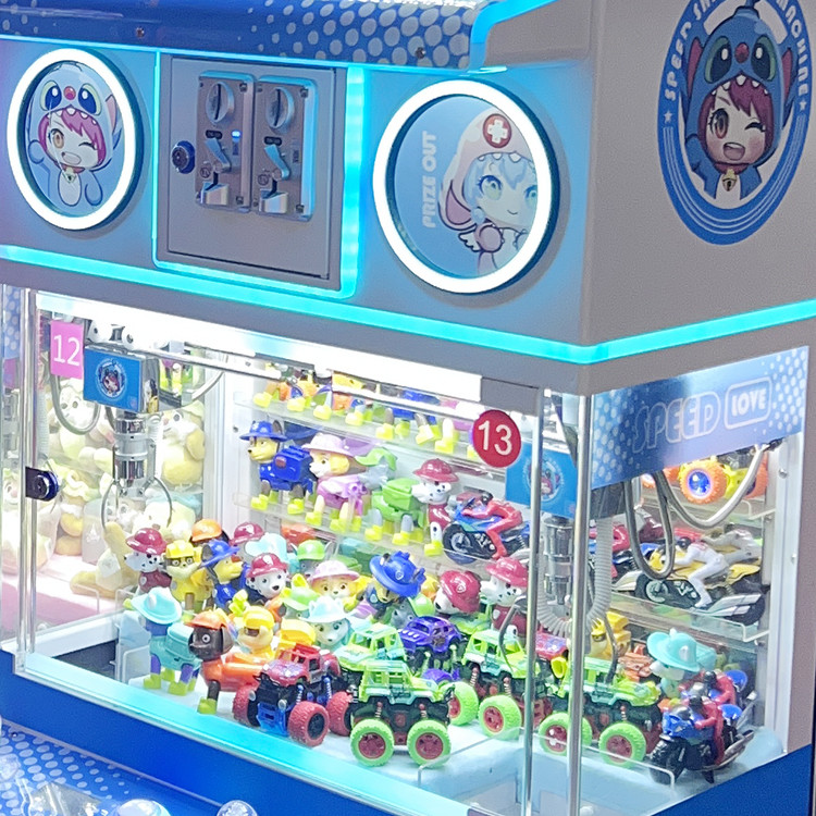 Boutique Coin-Operated Mini Claw Machine With Credit Card Reader Kids Toy Crane Arcade Claw Machine