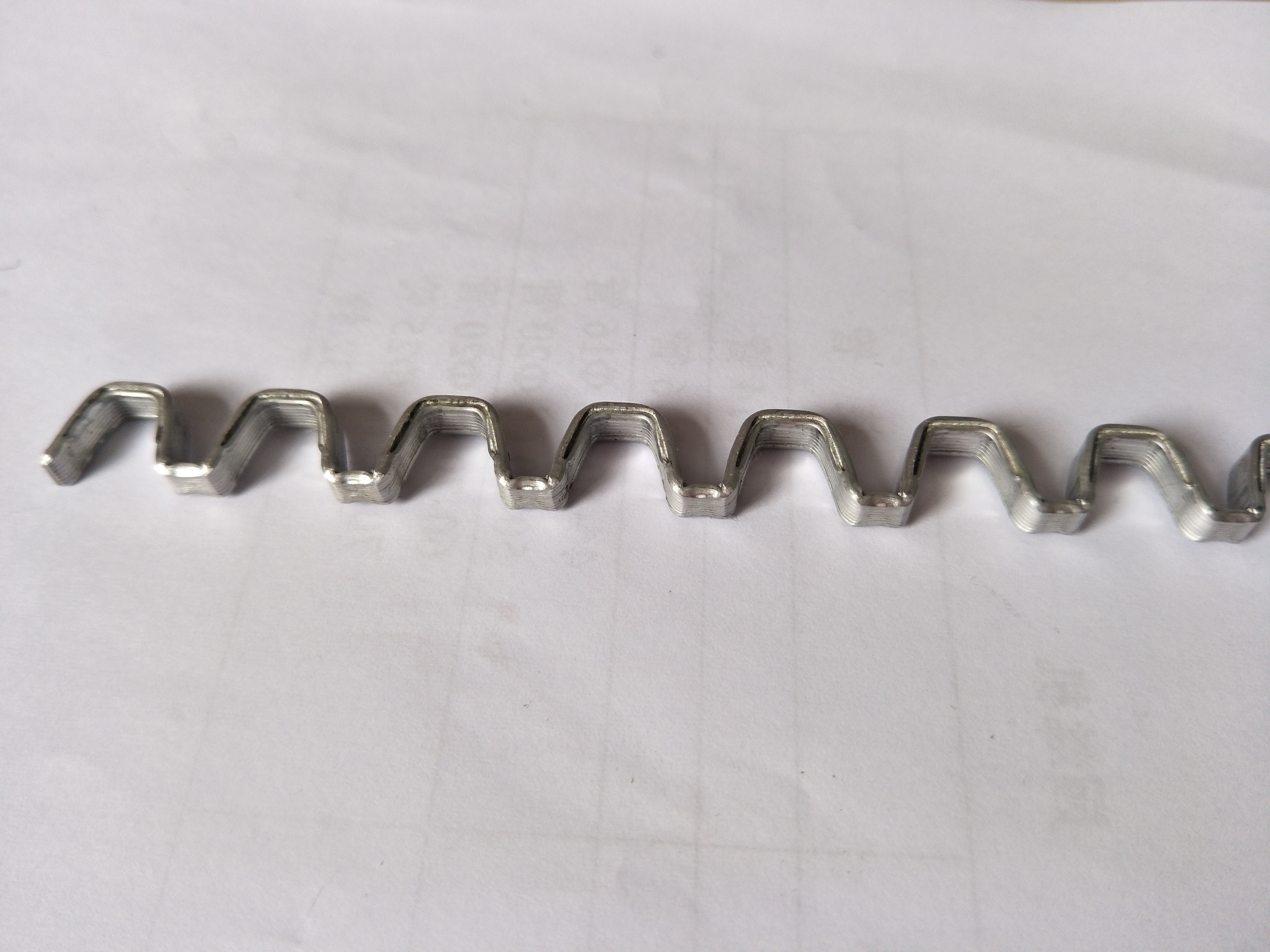 R Shape Ham Sausage Greatwall Clip / Aluminum Sausage Clip 4000Numbers/Roll 6000Numbers/Roll