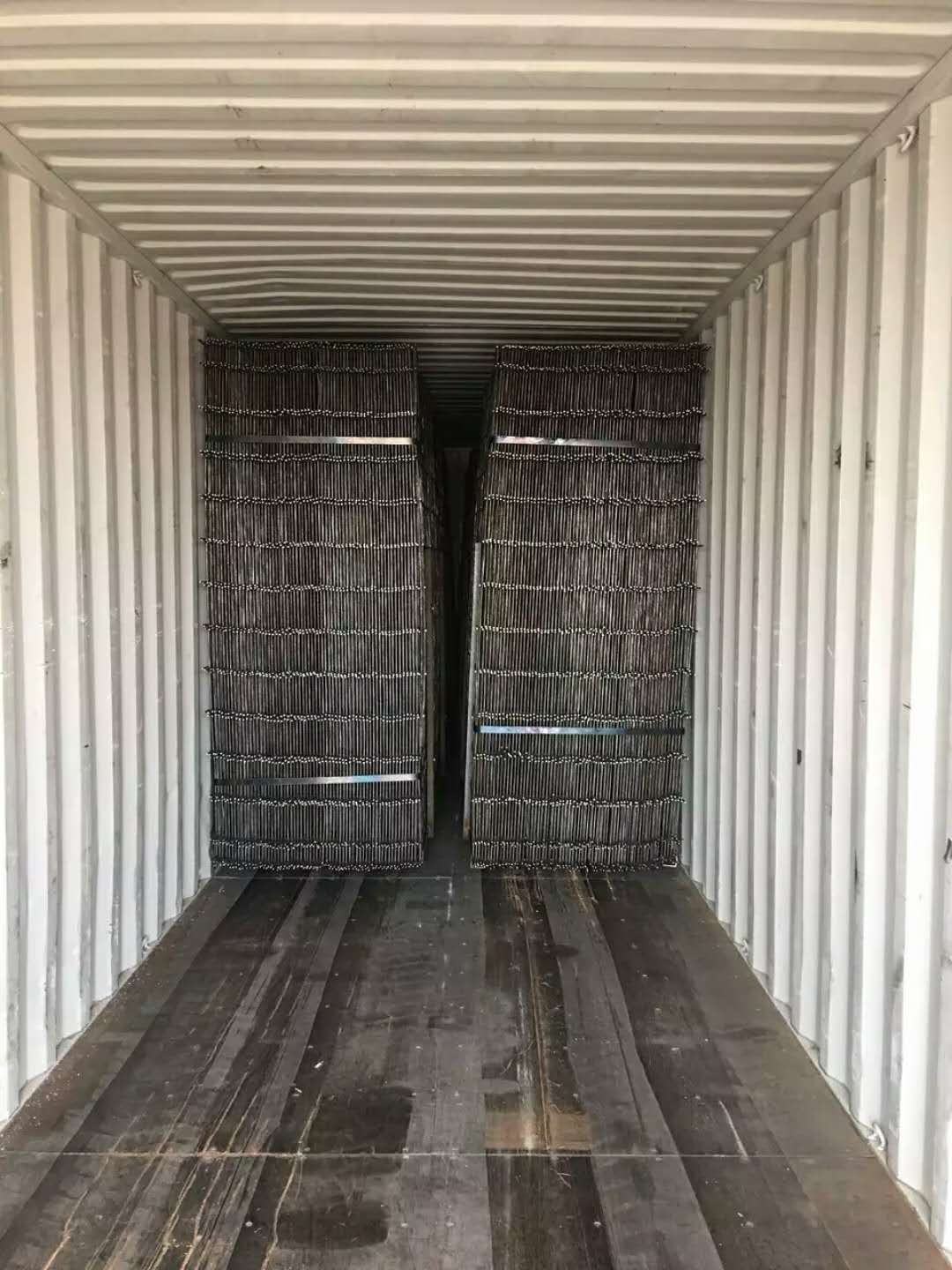 concrete wire mesh loading