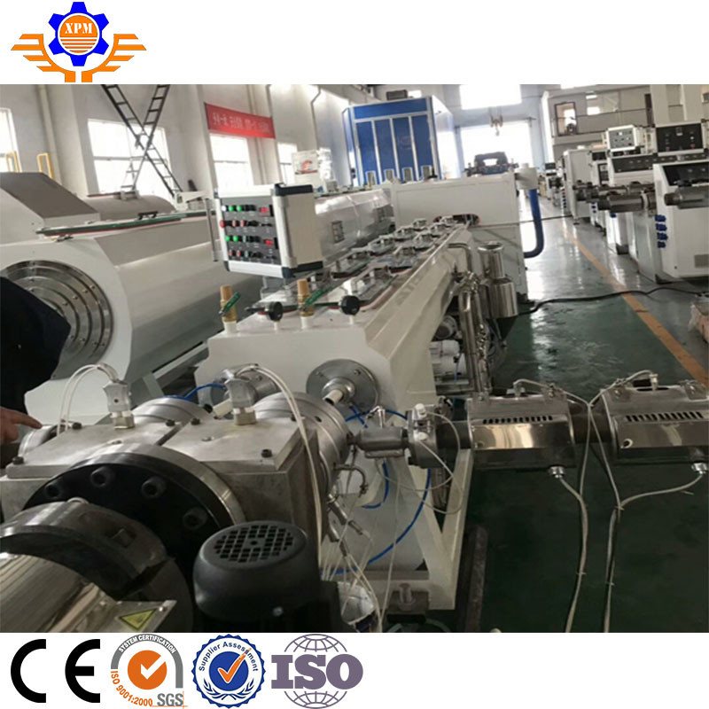 Corrosion Resistance Plastic PVC Pipe Extrusion Line Conical Twin Screw 20 - 50MM
