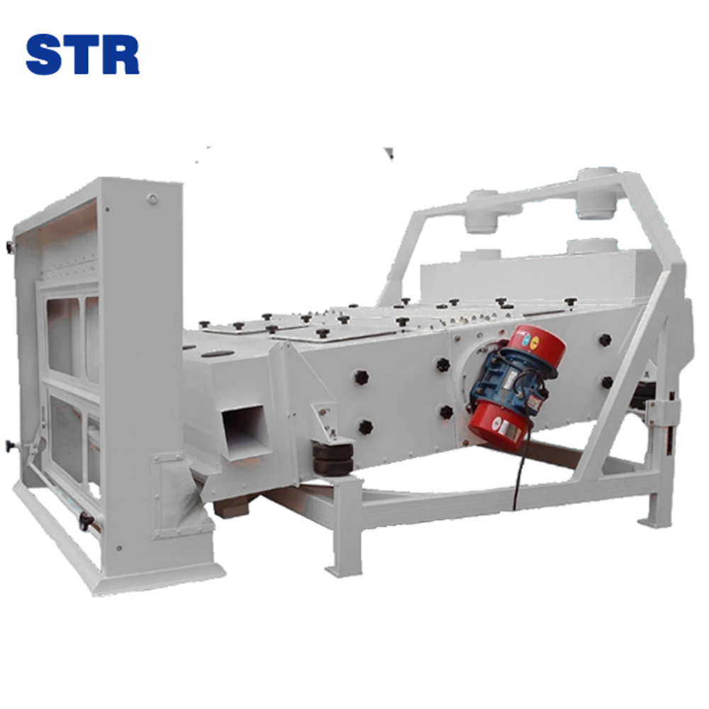 1500*800mm Sieve Size TQLZ80 Agriculture Rice Paddy Destoner Machine with Dust Blower