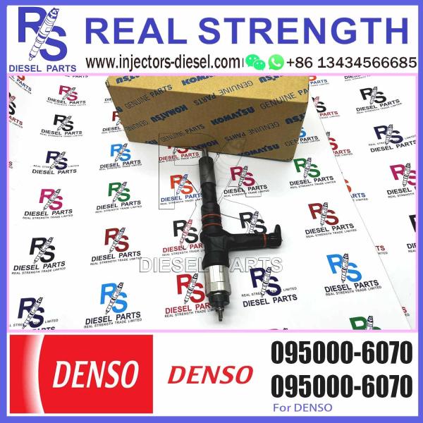 High Quality Diesel Common Rail Injector 095000-6070 For KOMATSU PC350-7 PC400-7 Injector 6251-11-3100
