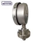 100mm SS316 Pressure Gauge Diaphragm Seal Bottom Mounting