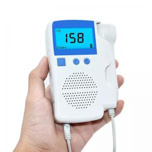 China Pregnant Woman Fetal Doppler Heart Monitor Digital Fetal Heartbeat Monitor wholesale