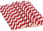 6.35mm Popsticks Red Striped Drinking Christmas Paper Straws