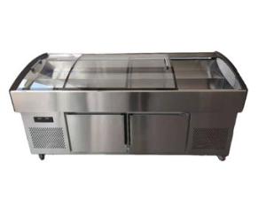 China Corrosion Resistant Butcher Meat Freezer 220V Electric wholesale