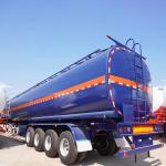 TITAN Hot Sale 3 4 Axle 40000L 45000L Diesel Oil Petroleum Fuel Tanker Trailer