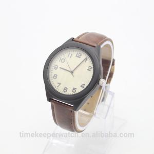 China charm wood watches with your logo , leather wood wristwatches oem ,wholesale in China . wholesale