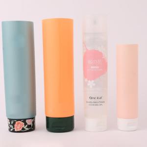 China 30ml 50ml 100ml 150ml Plastic PE Cosmetic Packaging Tube With Screw Top Lid wholesale