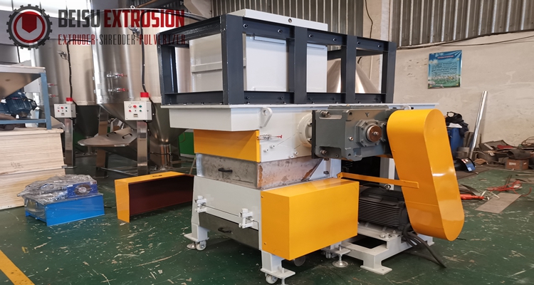 350kg/H PS Single Shaft Shredder Grinder Machine