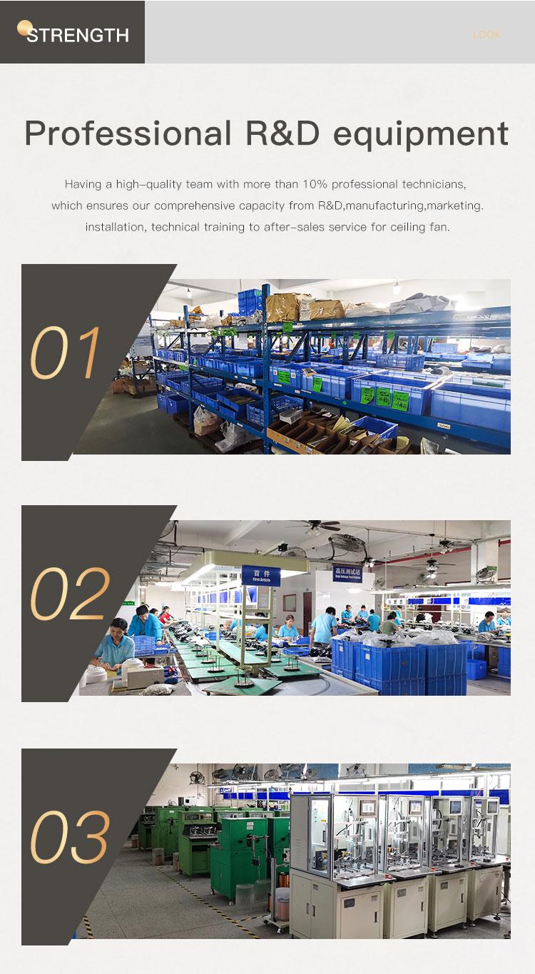 52 Inch AC Reverse Motor Air Cooling Ceiling Fan with Standard Wind Type and Timer
