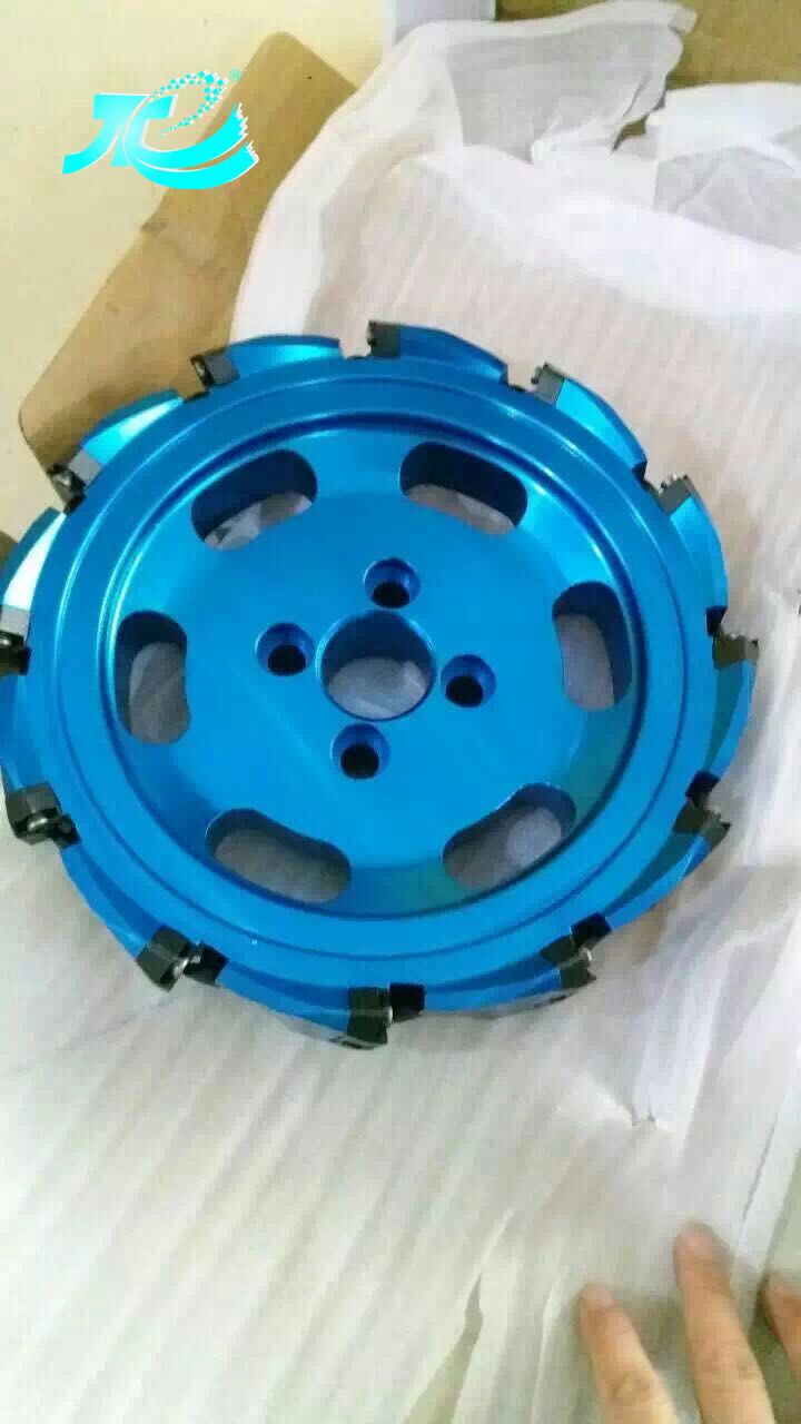 Indexable Cnc Face Milling Cutter With Tungsten Carbide Mill Inserts Ahub Right Angle Shoulder