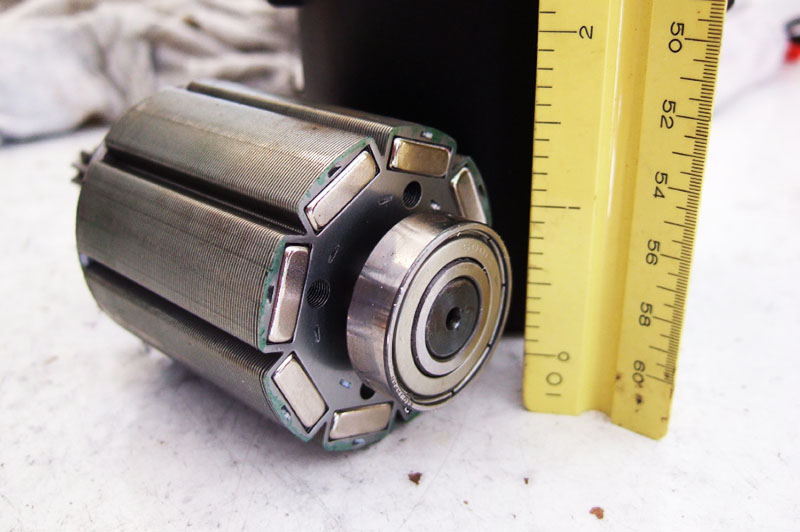 AlNiCo Custom Permanent Magnetic Assembly Steel Radial Multipole Magnet Rotor