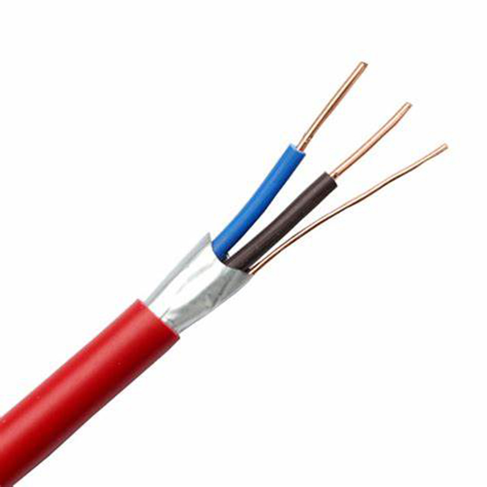 CE Antiwear Fire Rated Fire Alarm Cable , PVC Copper Smoke Alarm Wire