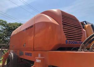 China 80CBM 8Mpa Used Concrete Trailer Pump Electric Hydraulic Stationary wholesale