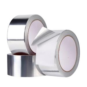 China 50um Aluminum Foil Tape 1mm Heat Resistant Aluminum Tape More Sticky wholesale