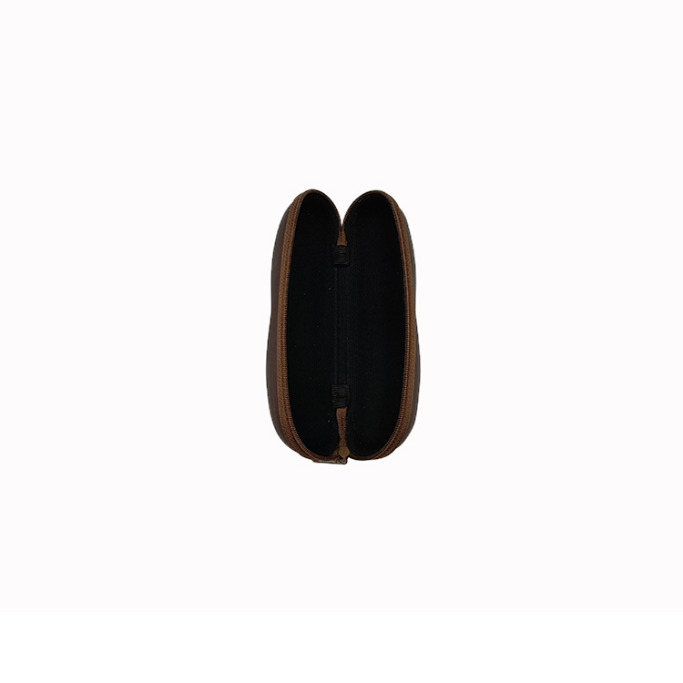Fashionable PU Leather Sunglasses Case Custom Logo EVA Sunglasses Case