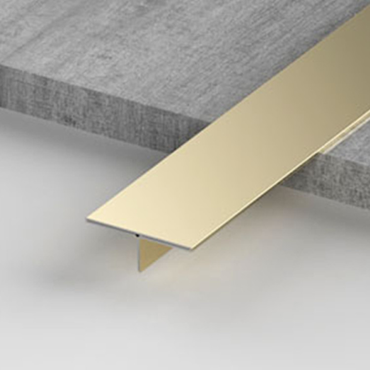 8K HL Stainless Steel Tile Trim Edge Square Colored For Interior Decoration